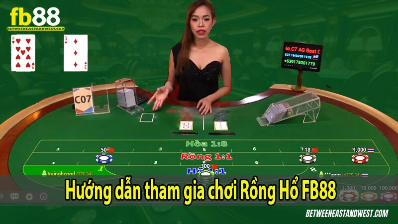 Hướng dẫn tham gia chơi Rồng Hổ FB88