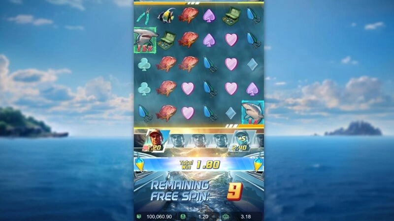 Mẹo Quay Thợ Săn Cá Mập (Shark Hunter) Nổ Khủng 6 Chủ đề đại dương biển cả luôn thu hút người chơi