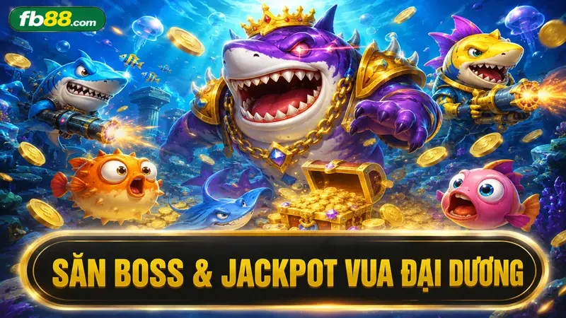 Vua Đại Dương – Sảnh Săn Boss, Jackpot Tích Lũy Theo Thời Gian Thực 6 Săn boss và jackpot Vua Đại Dương